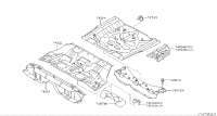 745884M400-Brkt assy-spare tire