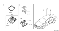 264603TS0A-LAMP ASSY, MAP