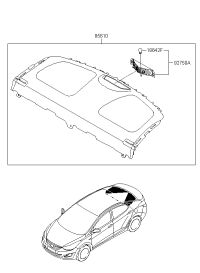 856104V000RY-TRIM ASSY-PACKAGE TRAY