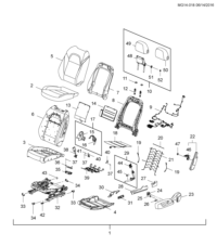 92278299-Sab assy-fr seat otr (part 1) (incl. 4646)
