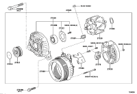 2706028300-ALTERNATOR, 12V 80A 4PK, TOYOTA