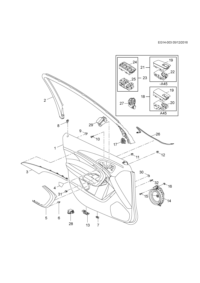 13297498-Mldg assy-fr dr
