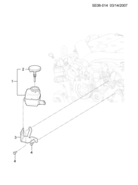 92202130-Tank, power steering liquid