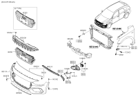 86350J4010-GRILLE ASSY-RADIATOR