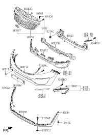 863534D520-Logo assy-KIA sub