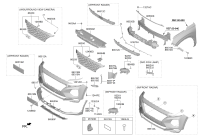 86577S3000-Skid plate-fr bumper