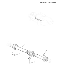 92177289-Propeller shaft (code NY)