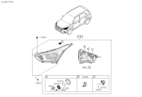 921261W000-BRACKET-MOISTURE ABSORBENT