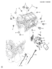 92068246-OIL-COOLANT MODULE-M(W164)