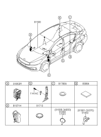 91503B5030-WIRING ASSY-FLOOR