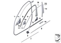 51337182271-Trim B- pillar dr frt lh