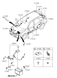 916003J391-WIRING ASSY-FR DR(DRIVER)