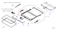 912106LA2A-LID ASSY-SUNROOF,SLIDE
