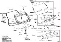 678810R060-WEATHERSTRIP, BACK DOOR