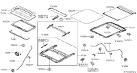 736123JA0B-PANEL,SLIDING ROOF