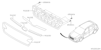91122FL100-GRILLE F BASE PT