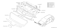 91122FJ020-GRILLE F BASE PT