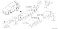 91112SJ200-GARNISH ASSY FEN RH