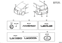 9097502170-EMBLEM, RADIATOR GRILLE (OR FRONT PANEL)
