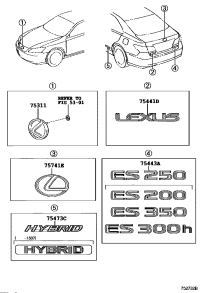 9097502125-EMBLEM, RADIATOR GRILLE (OR FRONT PANEL)