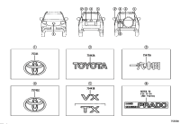 9097502091-EMBLEM, RADIATOR GRILLE (OR FRONT PANEL)