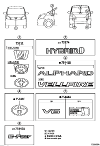 7530158150-EMBLEM, RADIATOR GRILLE (OR FRONT PANEL)