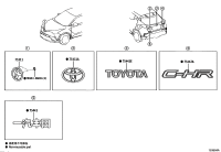 531410R021-EMBLEM, RADIATOR GRILLE (OR FRONT PANEL)