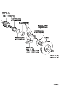 4351233140-ROTOR DISC BRAKE *