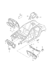 L8U0863825A-Damper assy-hood