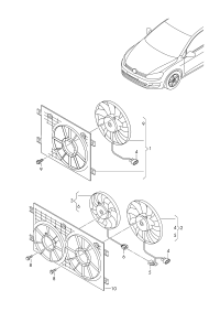 L5QD121203-Radiator, fan