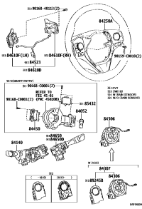 8425002660C0-SWITCH ASSY, STEERIN