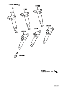 9091902246-COIL ASSY- PLUG TOP