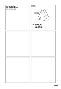 9091602661-BELT, V(FOR WATER PUMP & CRANKSHAFT PULLEY)