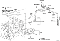 238260T110-HOSE, FUEL VAPOR FEED, NO.1