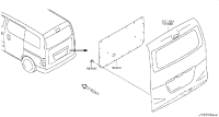 909003LC0A-A FIN BACK DOOR