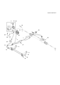 9040465-Tank, power steering liquid (incl. 2,3, 5,9)