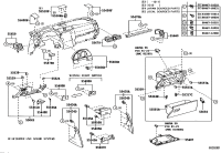 550450P020A0-Panel sub-assy, instrument panel finish, lower