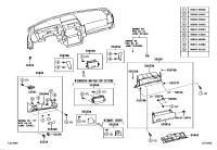 5540522440D0-PANEL SUB-ASSY, INSTRUMENT CLUSTER FINISH, CENTER