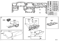 5547002830C0-Garnish assy., instrument cluster finish