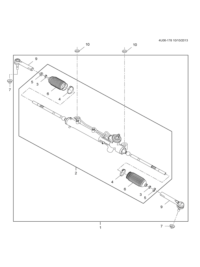 9075744-Repair kit-tie rod otr (incl. 7,9)