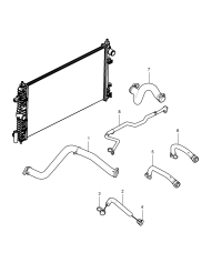 9075386-Pipe assy-radiator outlet