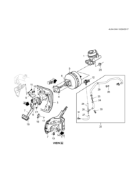 9032644-Booster, power brake (incl. 4,6)