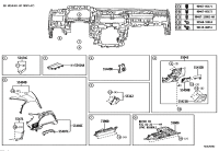 5504533090E1-Panel sub-assy, instrument panel finish, lower