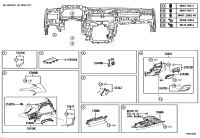5540433220C1-PANEL SUB-ASSY, INSTRUMENT CLUSTER FINISH