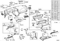 5530233180A0-PANEL SUB-ASSY, INSTRUMENT, LOWER