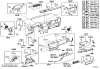 5504502471C0-Panel sub-assy, instrument panel finish, lower