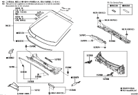 538660E110-SEAL, FRONT FENDER TO COWL SIDE, RH