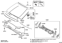 5338333170-SEAL, HOOD TO COWL TOP