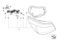63217177281-Taillight, turn signal weiss