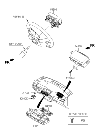 56900C1000TRY-MODULE ASSY-STRG WHEEL AIR BAG